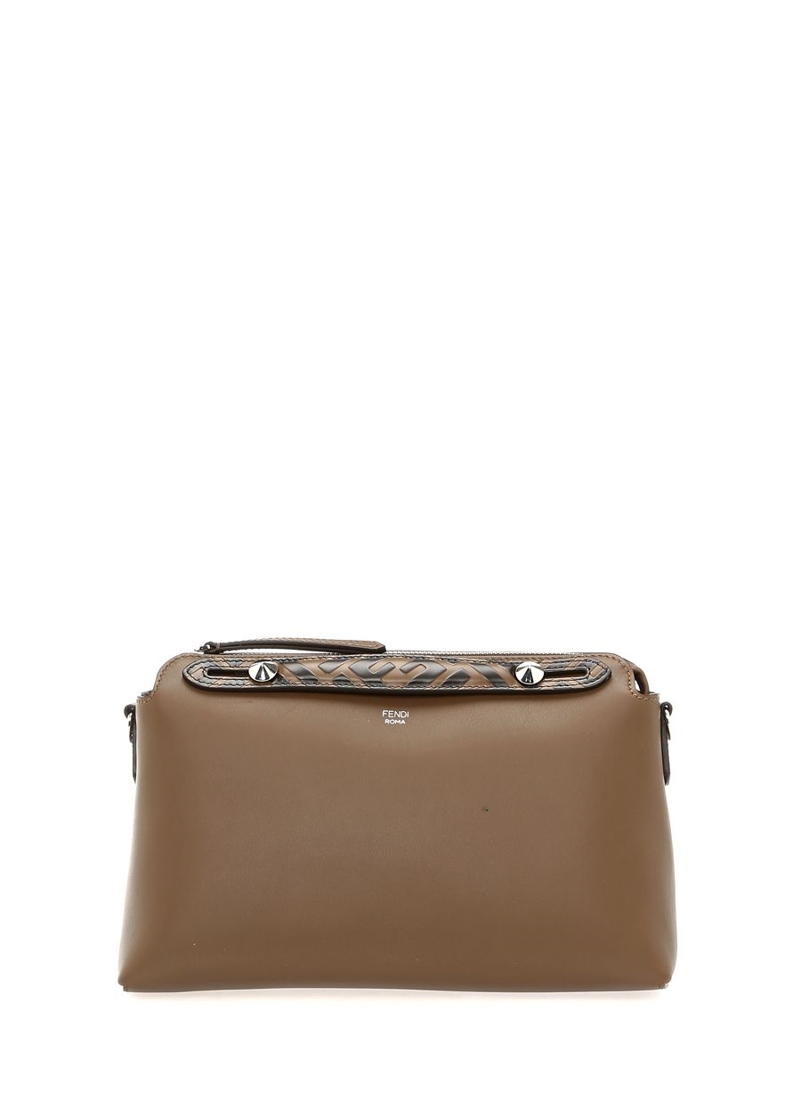 Beymen FENDI Way Medium Vizon Logolu Kadın Deri OmuzÇantası. 1