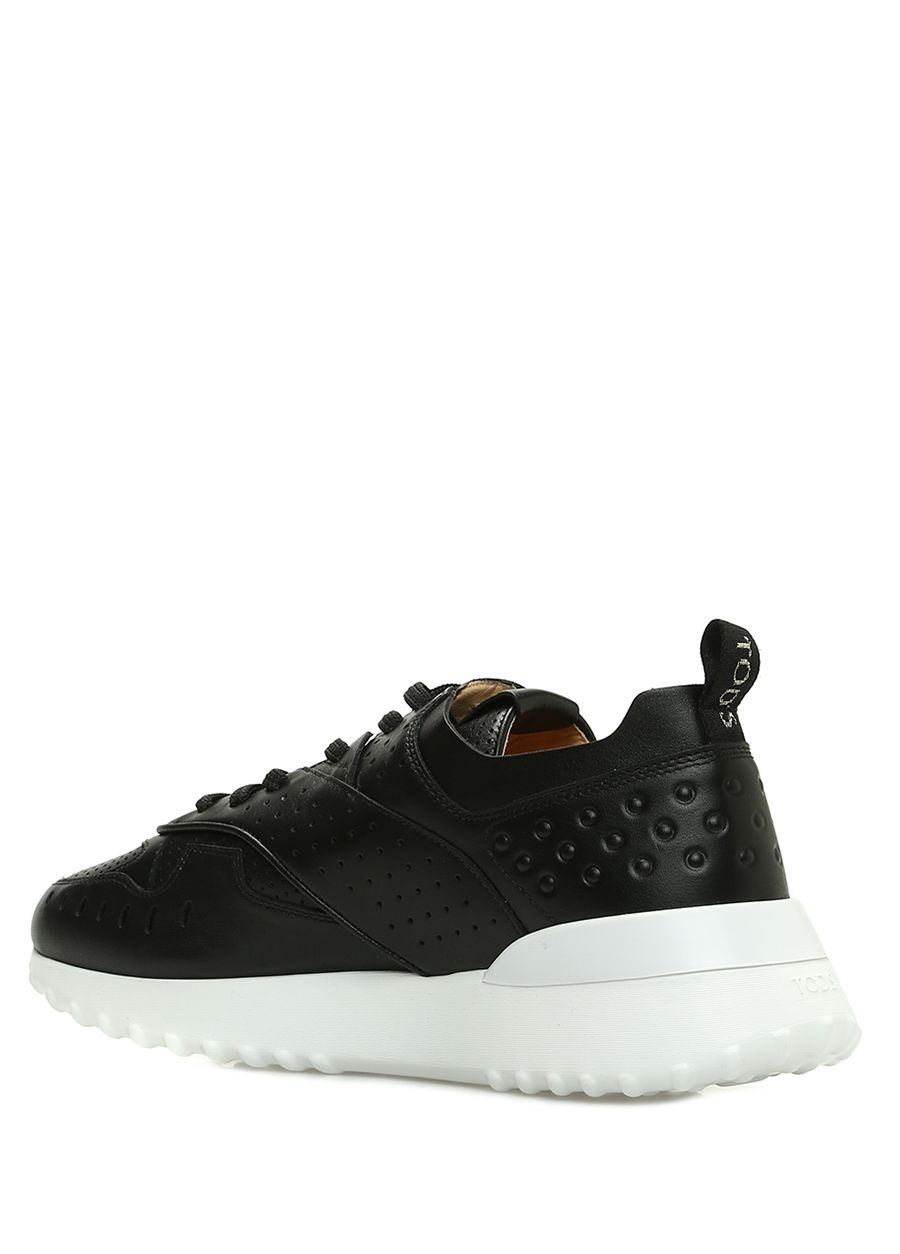 Beymen TOD'S Siyah Nokta Desenli Kadın Deri Sneaker. 2