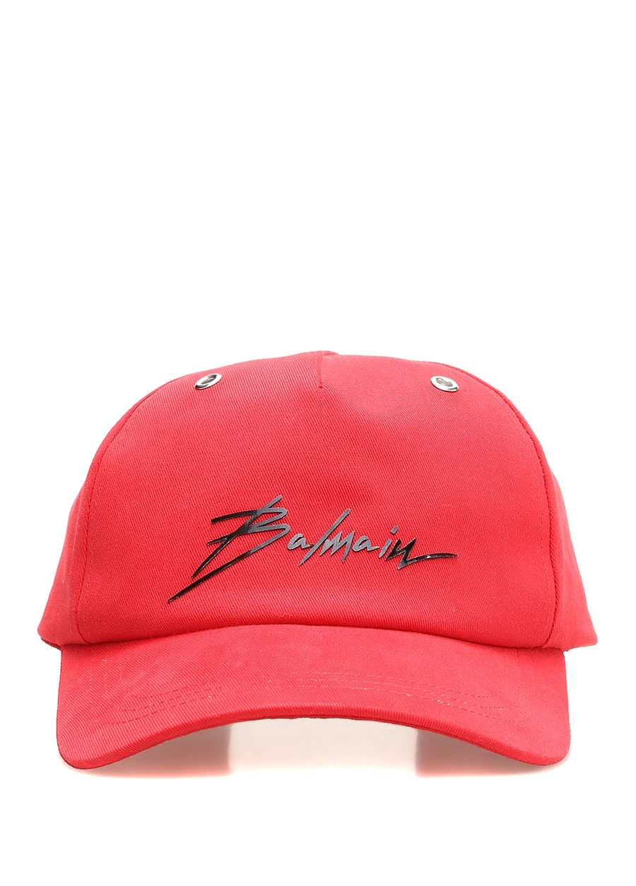Beymen BALMAIN Kırmızı Logolu Erkek Şapka. 2 Beymen BALMAIN Kırmızı Logolu Erkek Şapka. 2