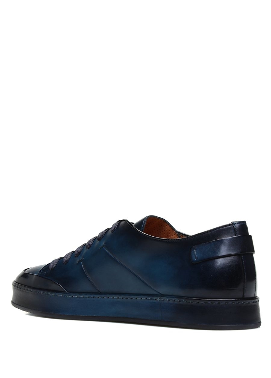Beymen SANTONI Lacivert Erkek Deri Sneaker. 2