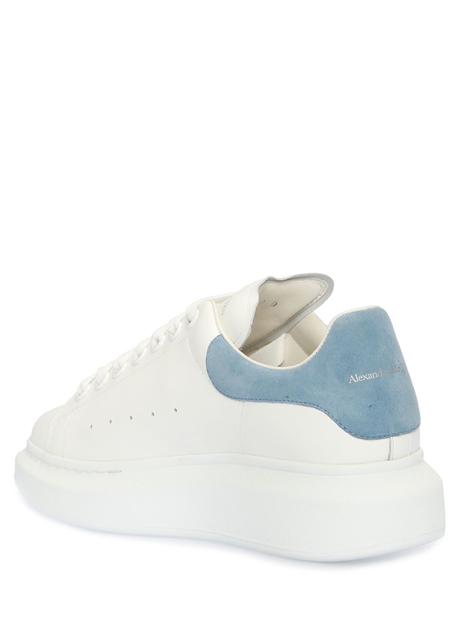 Beymen ALEXANDER MCQUEEN Oversize Beyaz Mavi Kadın Deri Sneaker. 3