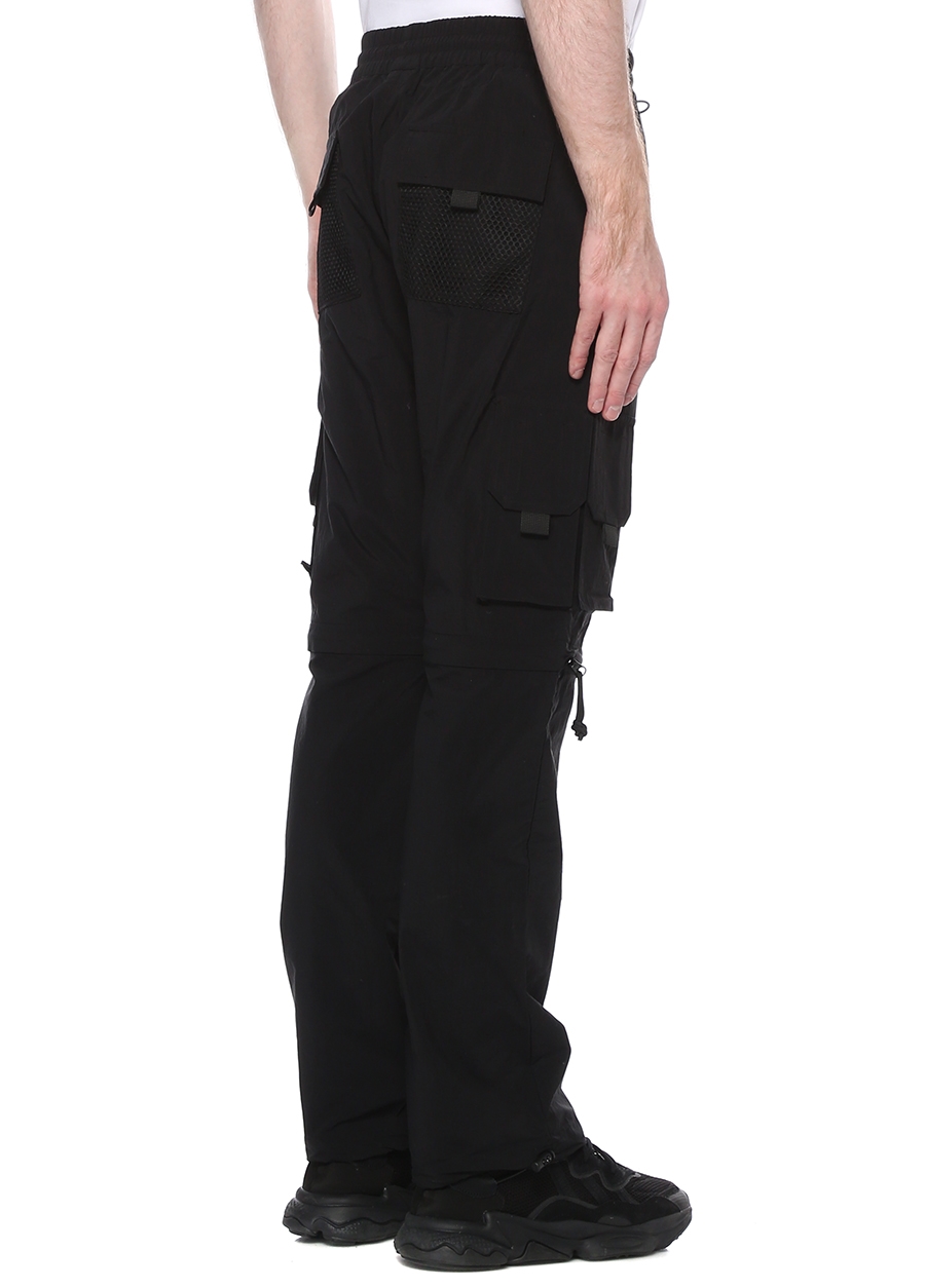 Beymen BOY LONDON Siyah Logo Baskılı Cep Detaylı Pantolon. 3