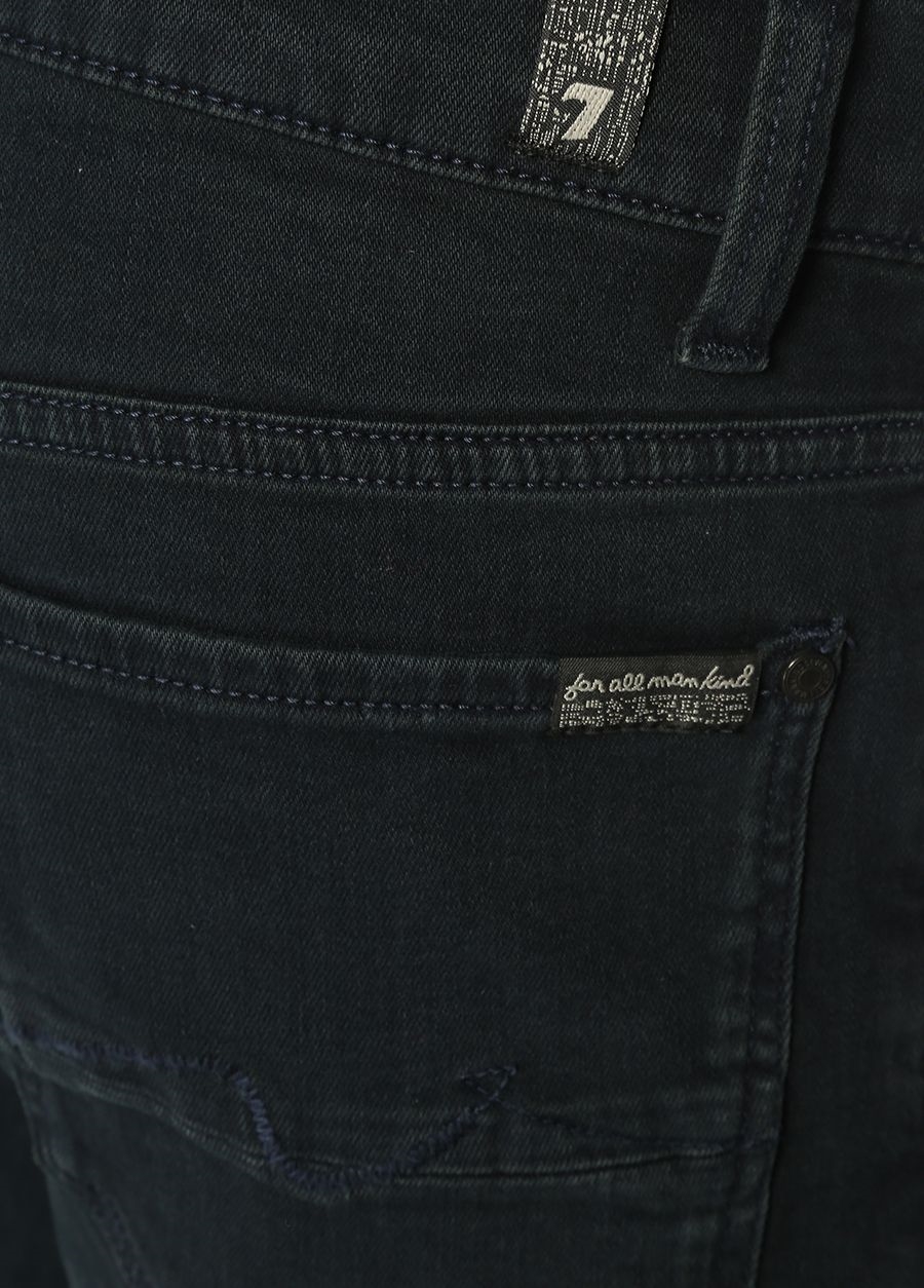 Beymen 7 FOR ALL MANKIND Lacivert Dar Paça Jean Pantolon. 4