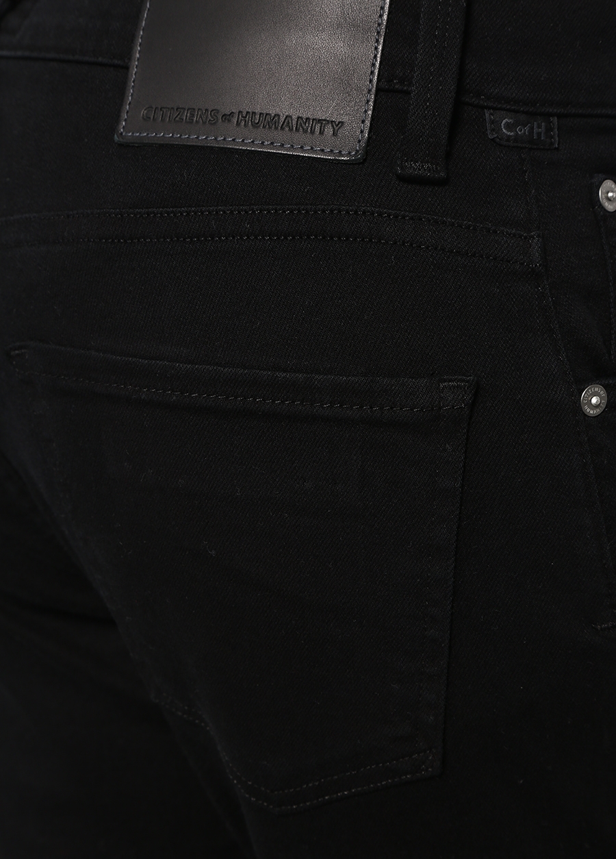 Beymen CITIZENS OF HUMANITY Bowery Standart Slim Fit Siyah Jean Pantolon. 4