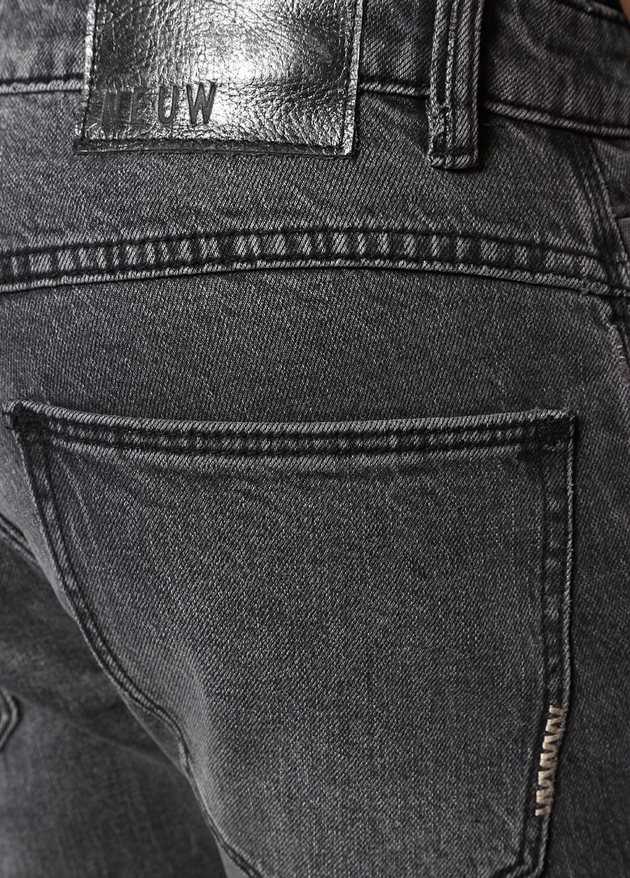 Beymen NEUW DENIM Iggy Skinny Fit Gri Jean Pantolon. 4