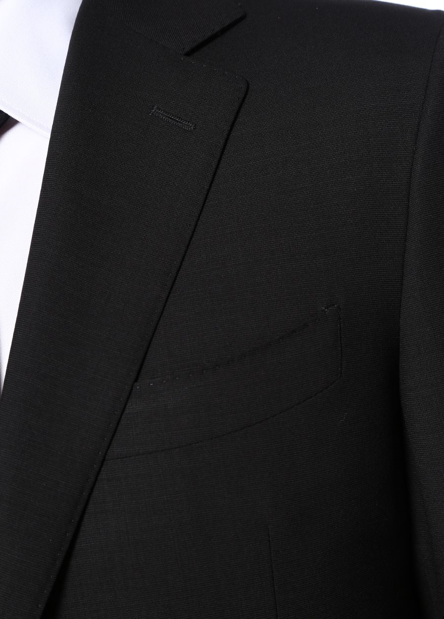 Beymen CANALI Drop 6 Siyah Kelebek Yaka Yün Takım Elbise. 4