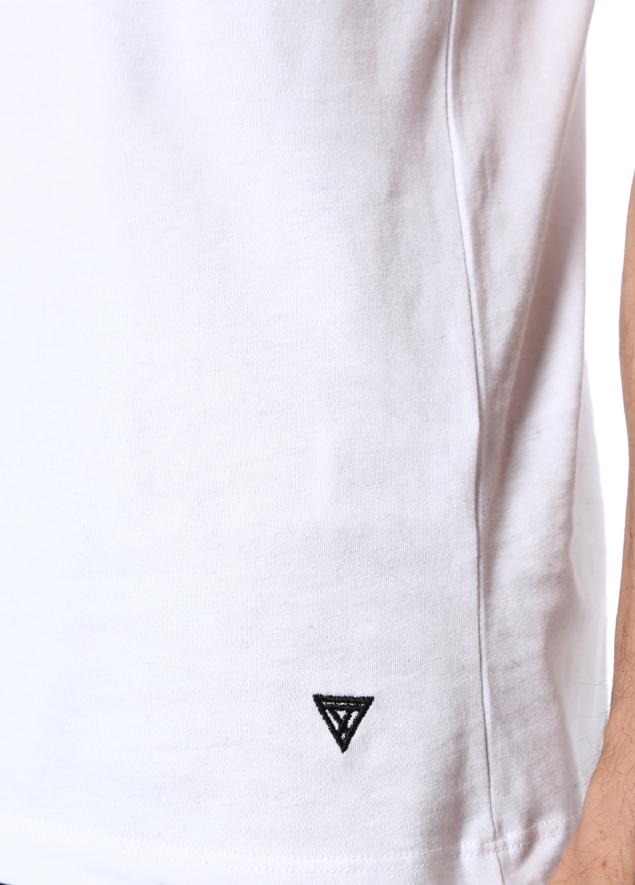 Beymen CULT OF CUDDLE Time To Cuddle Beyaz Bisiklet Yaka Baskılı T-shirt. 4