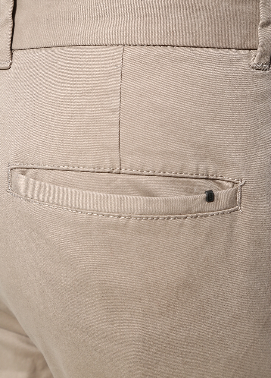 Beymen ALLSAINTS Slim Fit Felix Bej Normal Bel Pantolon. 4