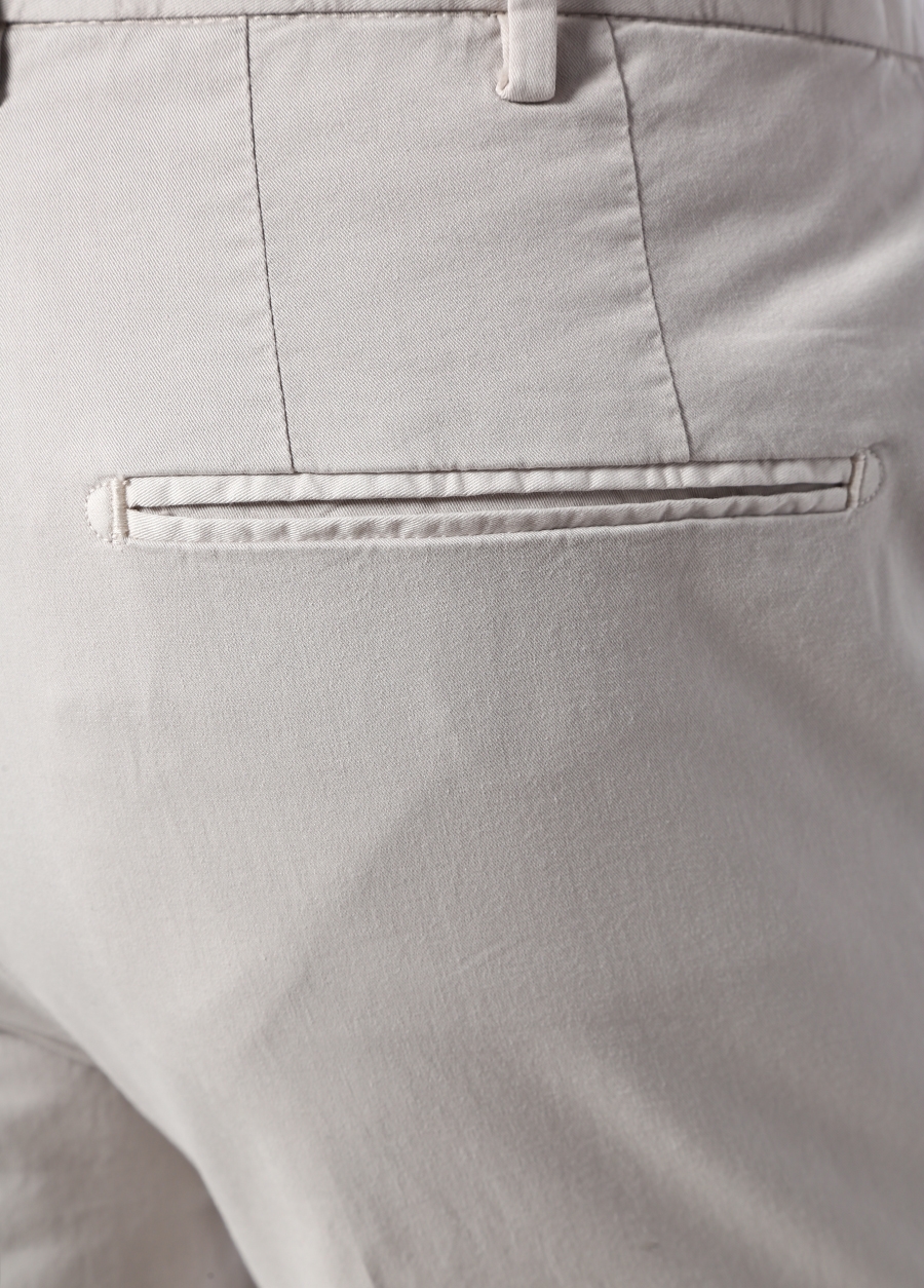 Beymen BOGLIOLI Gri Normal Bel Kanvas Pantolon. 4