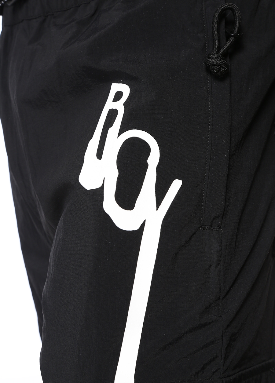 Beymen BOY LONDON Siyah Logo Baskılı Cep Detaylı Pantolon. 4