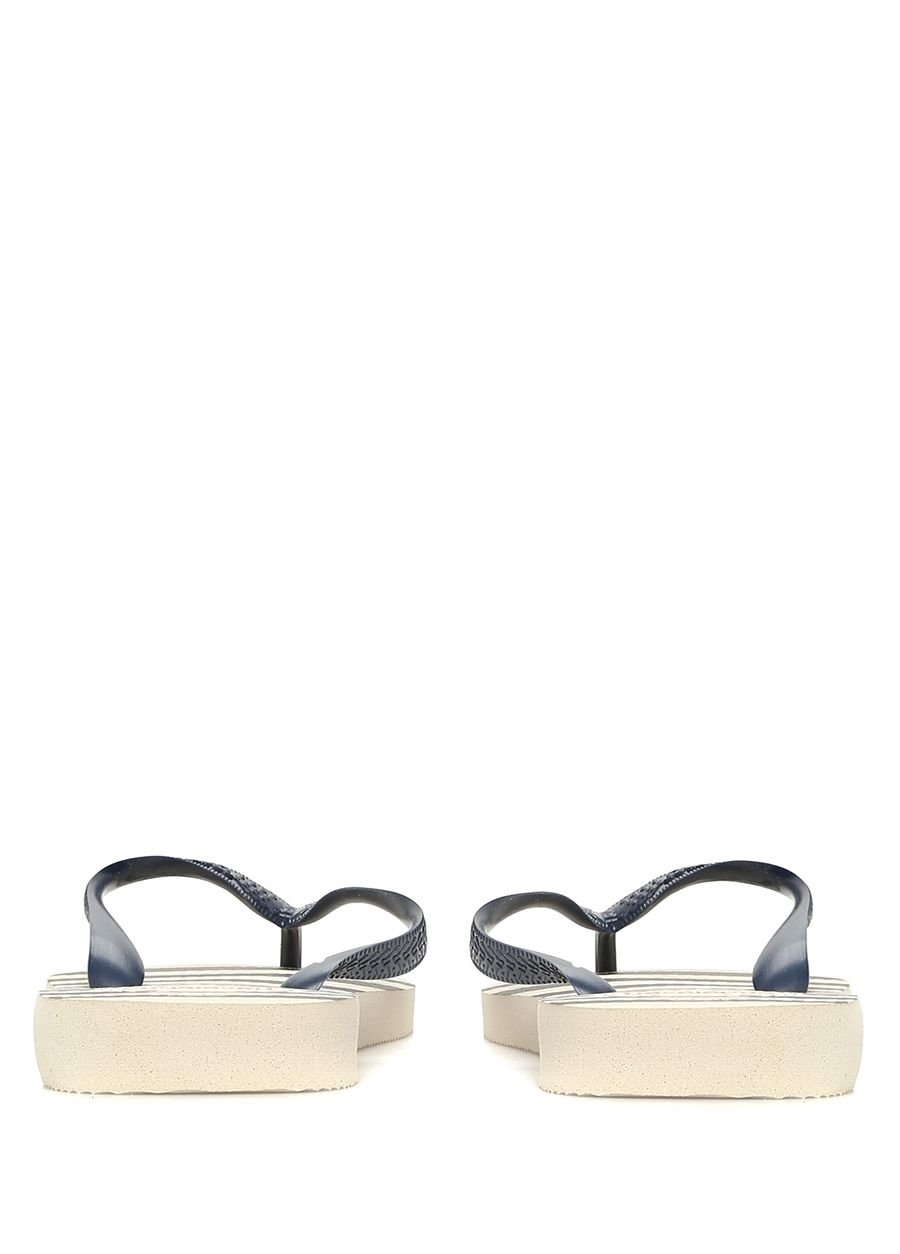 Beymen HAVAIANAS Retro Lacivert Beyaz Çizgili Erkek PlajTerliği. 5