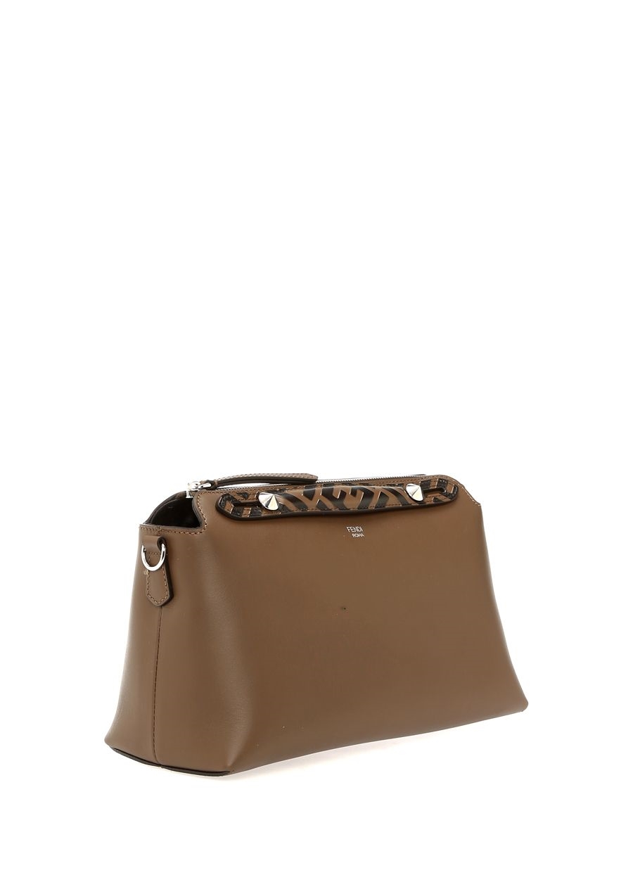 Beymen FENDI Way Medium Vizon Logolu Kadın Deri OmuzÇantası. 3