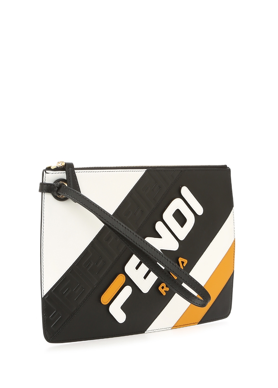 Beymen FENDI Fendi Mania Siyah Kadın Deri El Portföyü. 3 Beymen FENDI Fendi Mania Siyah Kadın Deri El Portföyü. 3