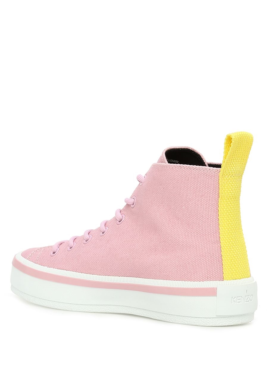 Beymen KENZO Pembe Logolu Kadın Kanvas Sneaker. 2