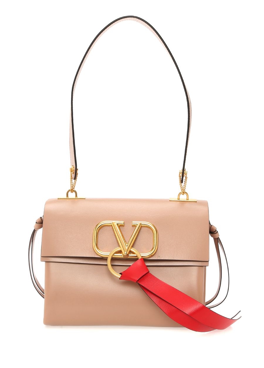 Beymen VALENTINO GARAVANI Vring Small Pudra Kadın Deri Omuz Çantası. 3 Beymen VALENTINO GARAVANI Vring Small Pudra Kadın Deri Omuz Çantası. 3