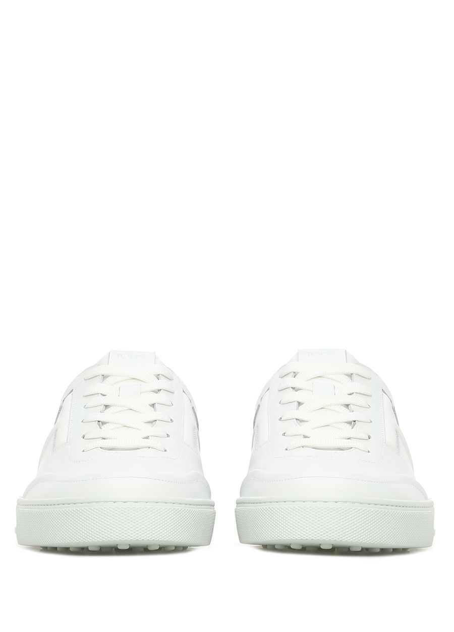 Beymen TOD'S Beyaz Logolu Erkek Deri Sneaker. 3
