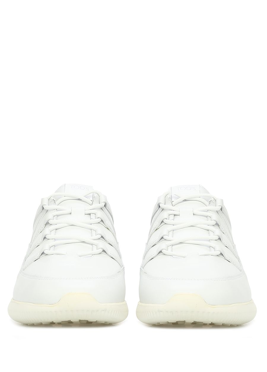 Beymen TOD'S Beyaz Logolu Erkek Deri Sneaker. 3