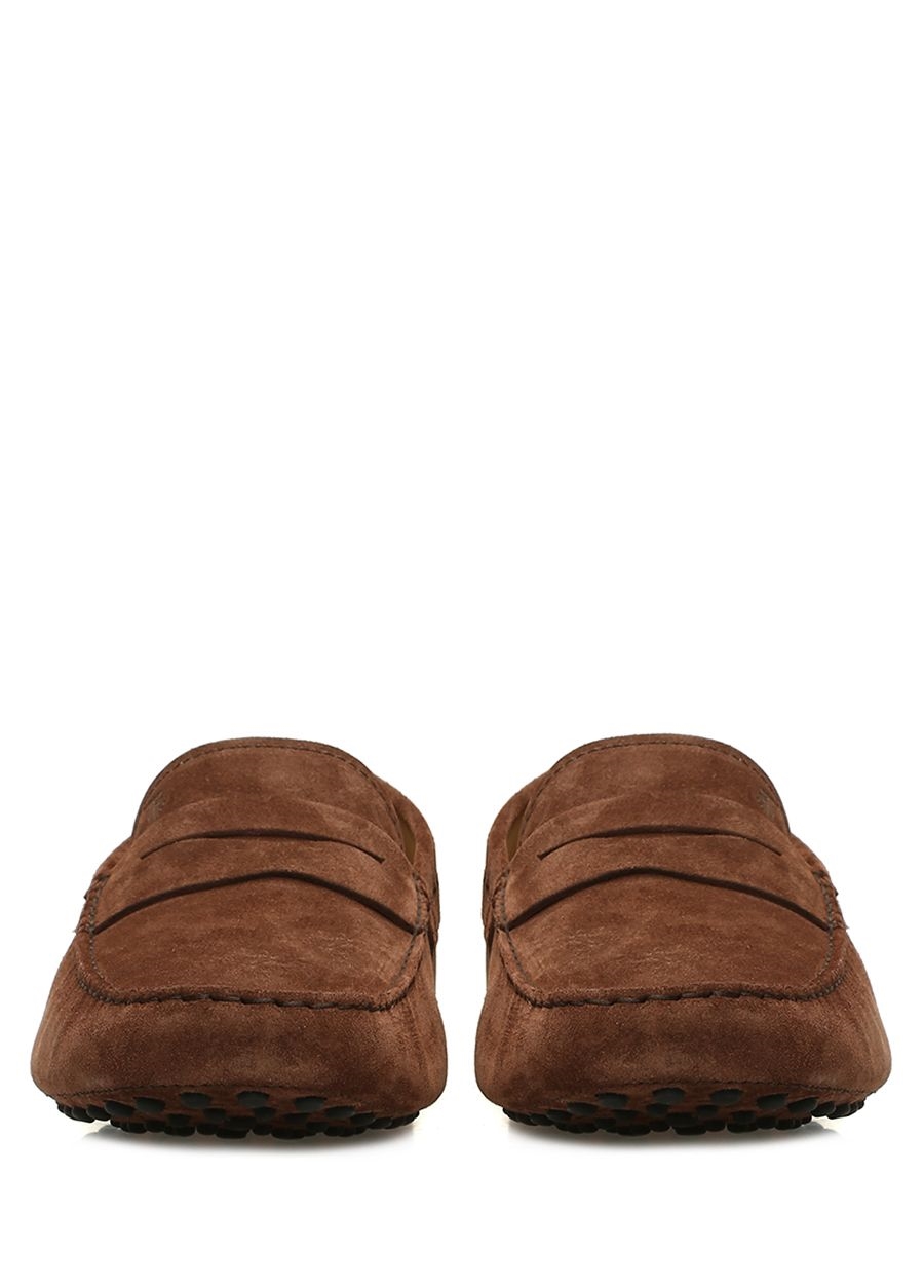 Beymen TOD'S Kahverengi Bant Detaylı Erkek Süet Driver. 3