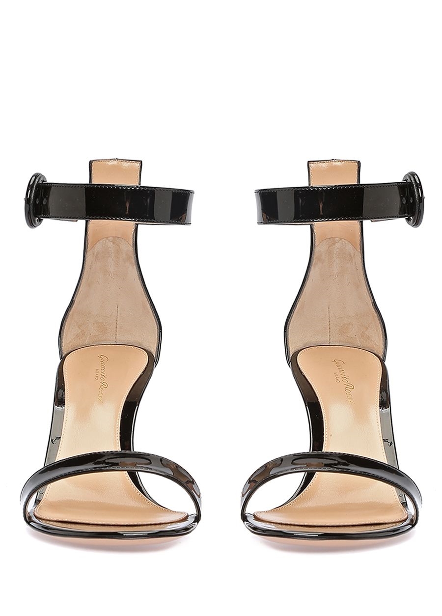 Beymen GIANVITO ROSSI Portofino 85 Siyah Kadın Deri Sandalet. 3