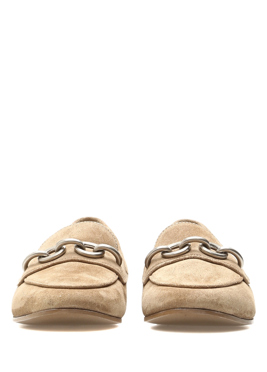 Beymen BLENDER ORIGINATED Vizon Zincir Detaylı Kadın Süet Loafer. 3 Beymen BLENDER ORIGINATED Vizon Zincir Detaylı Kadın Süet Loafer. 3