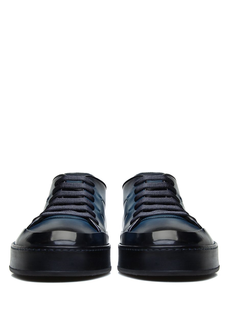 Beymen SANTONI Lacivert Erkek Deri Sneaker. 3