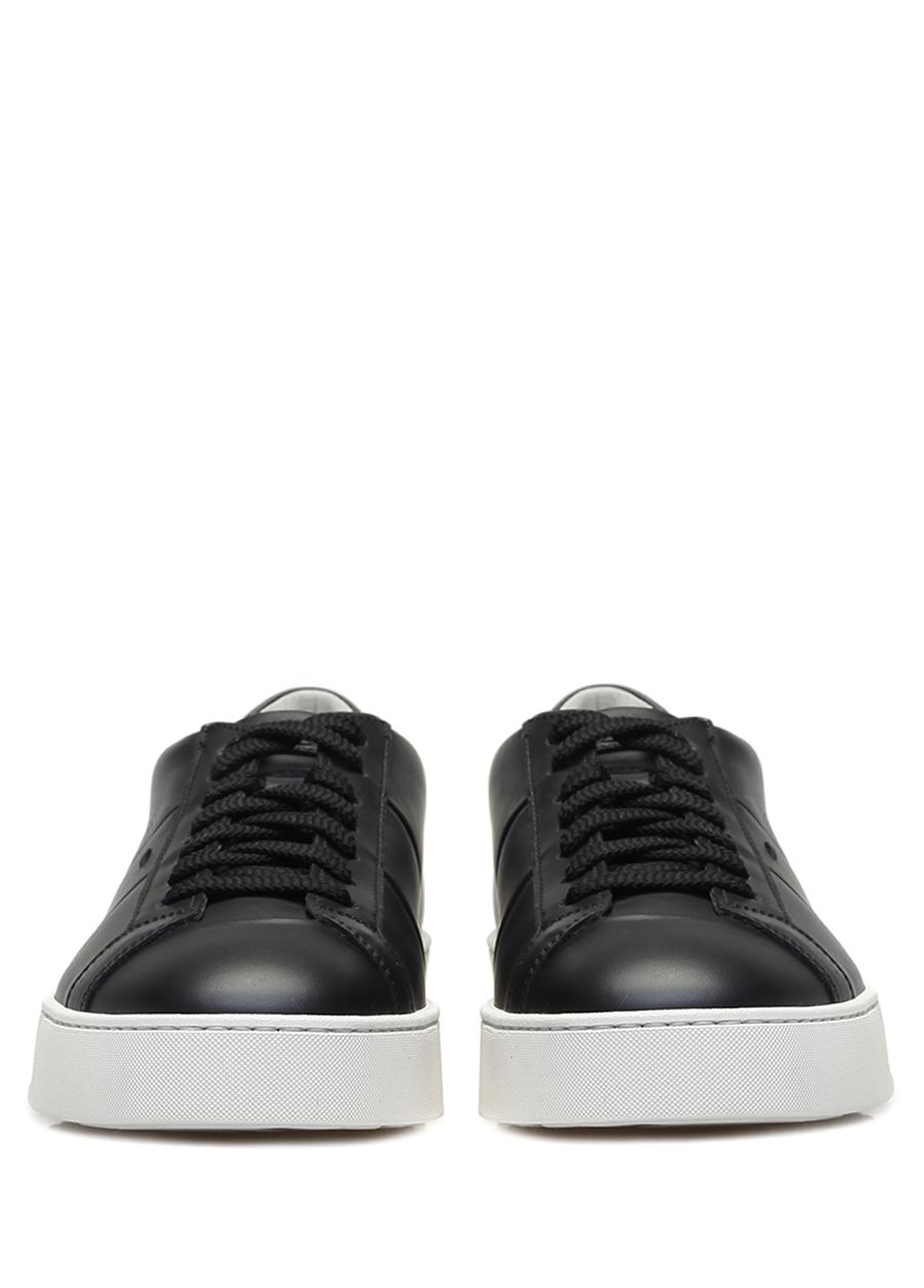 Beymen SANTONI SPORT Siyah Erkek Deri Sneaker. 3