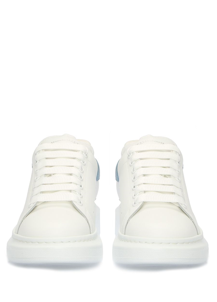 Beymen ALEXANDER MCQUEEN Oversize Beyaz Mavi Kadın Deri Sneaker. 5