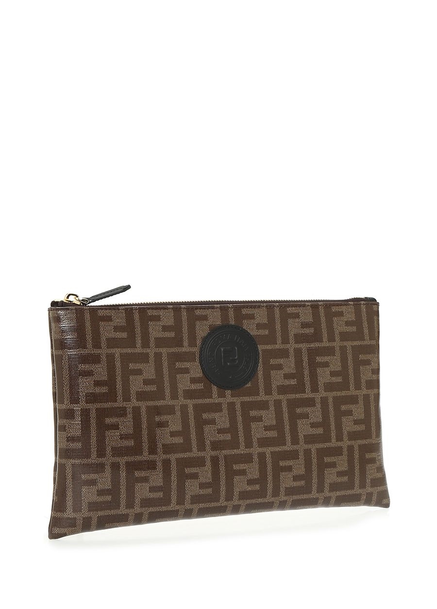 Beymen FENDI Medium Kahverengi Logolu Kadın El Portföyü. 3 Beymen FENDI Medium Kahverengi Logolu Kadın El Portföyü. 3