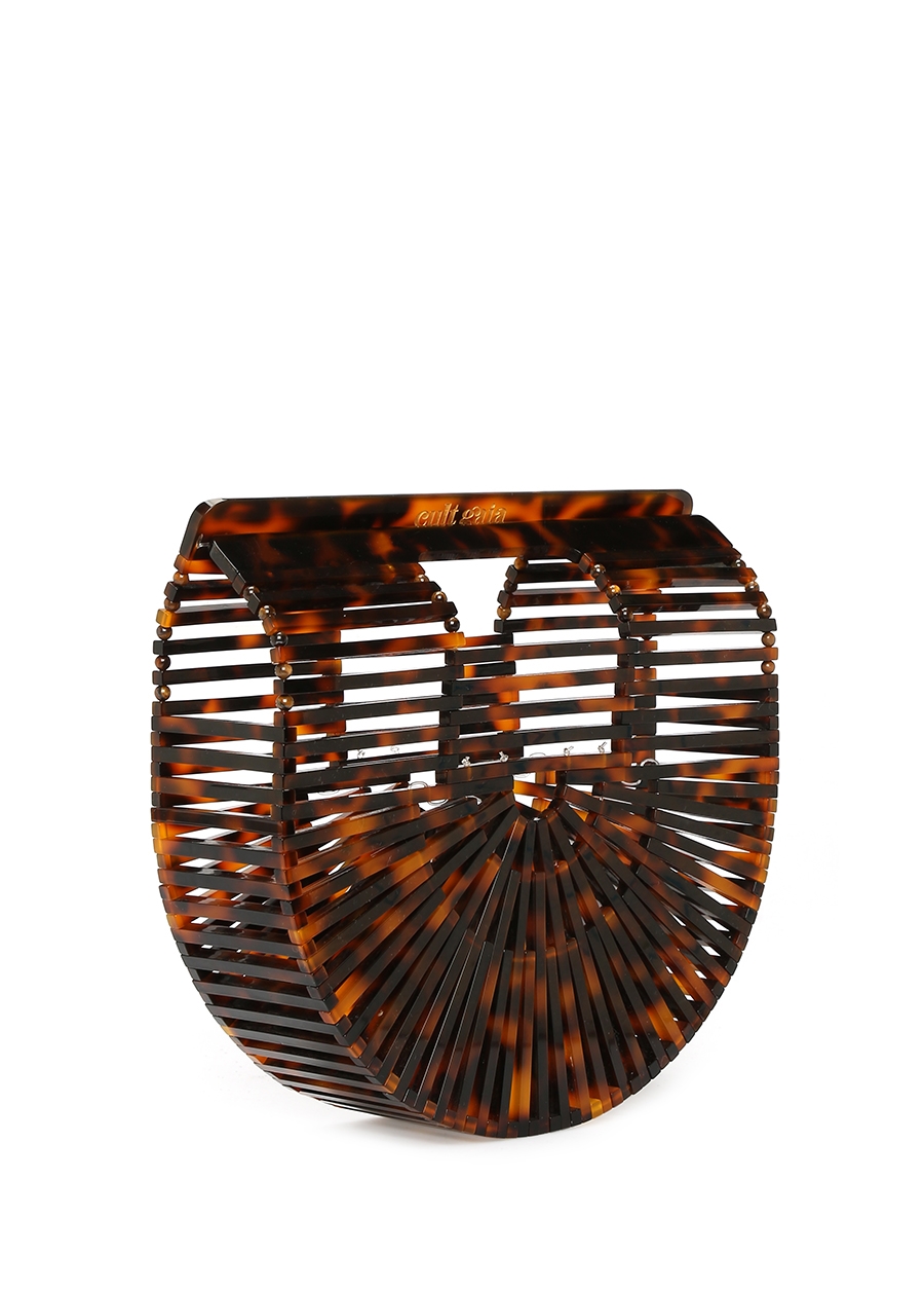 Beymen CULT GAIA Ark Mini Kahverengi Desenli Kadın El Çantası. 3 Beymen CULT GAIA Ark Mini Kahverengi Desenli Kadın El Çantası. 3