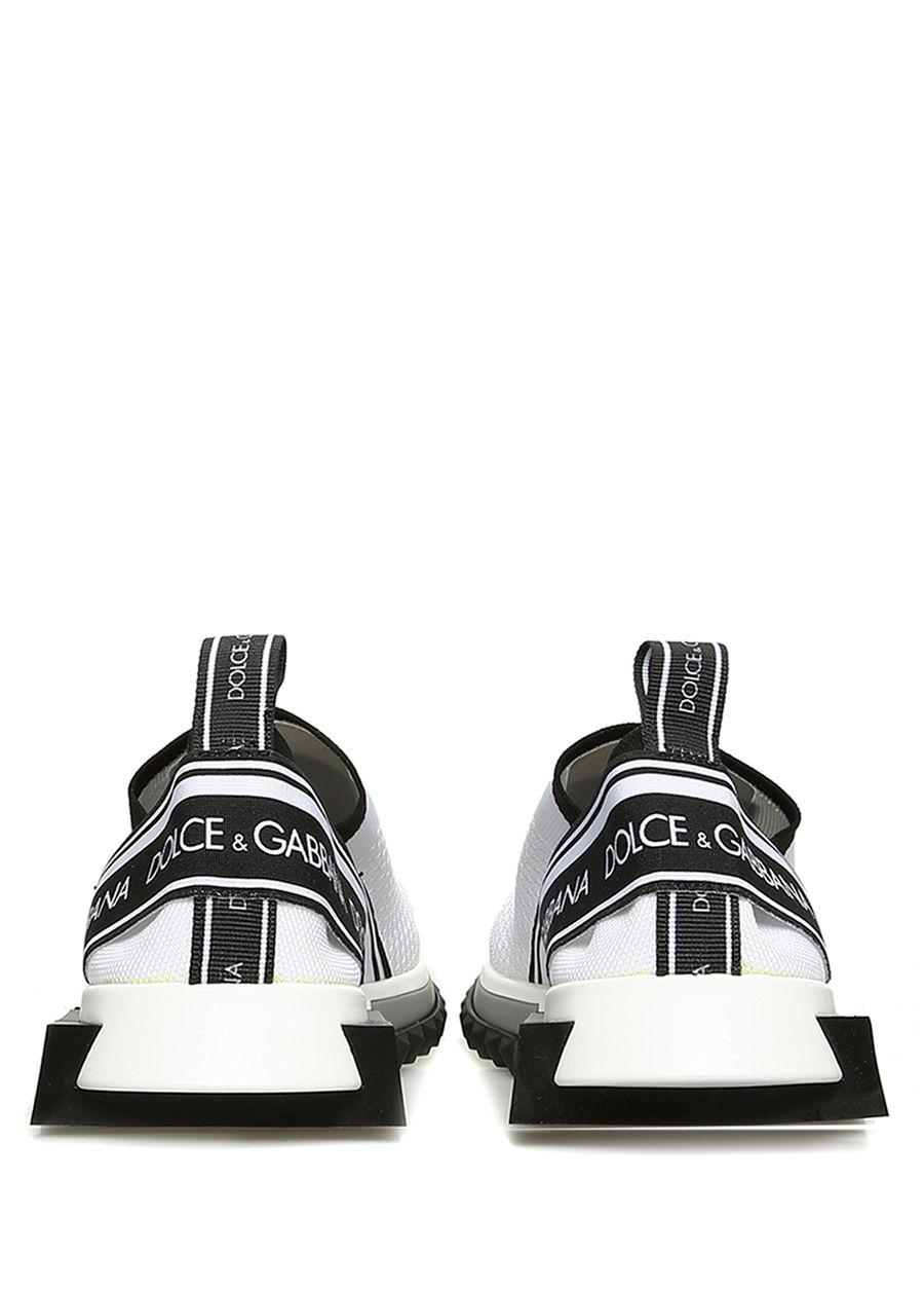 Beymen DOLCE&GABBANA Sorrento Siyah Beyaz File Dokulu Kadın Sneaker. 4