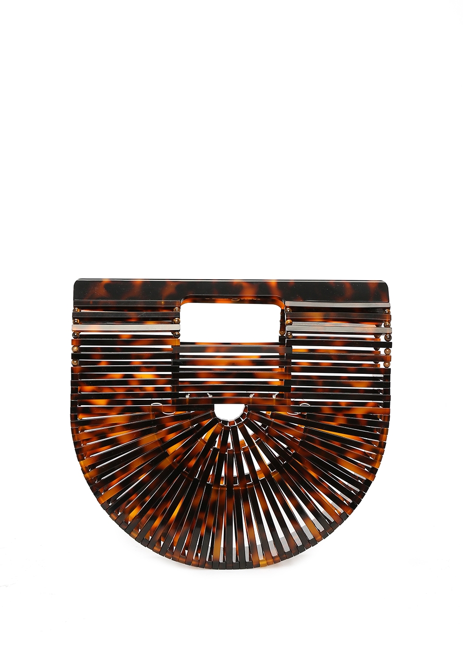 Beymen CULT GAIA Ark Mini Kahverengi Desenli Kadın El Çantası. 4 Beymen CULT GAIA Ark Mini Kahverengi Desenli Kadın El Çantası. 4