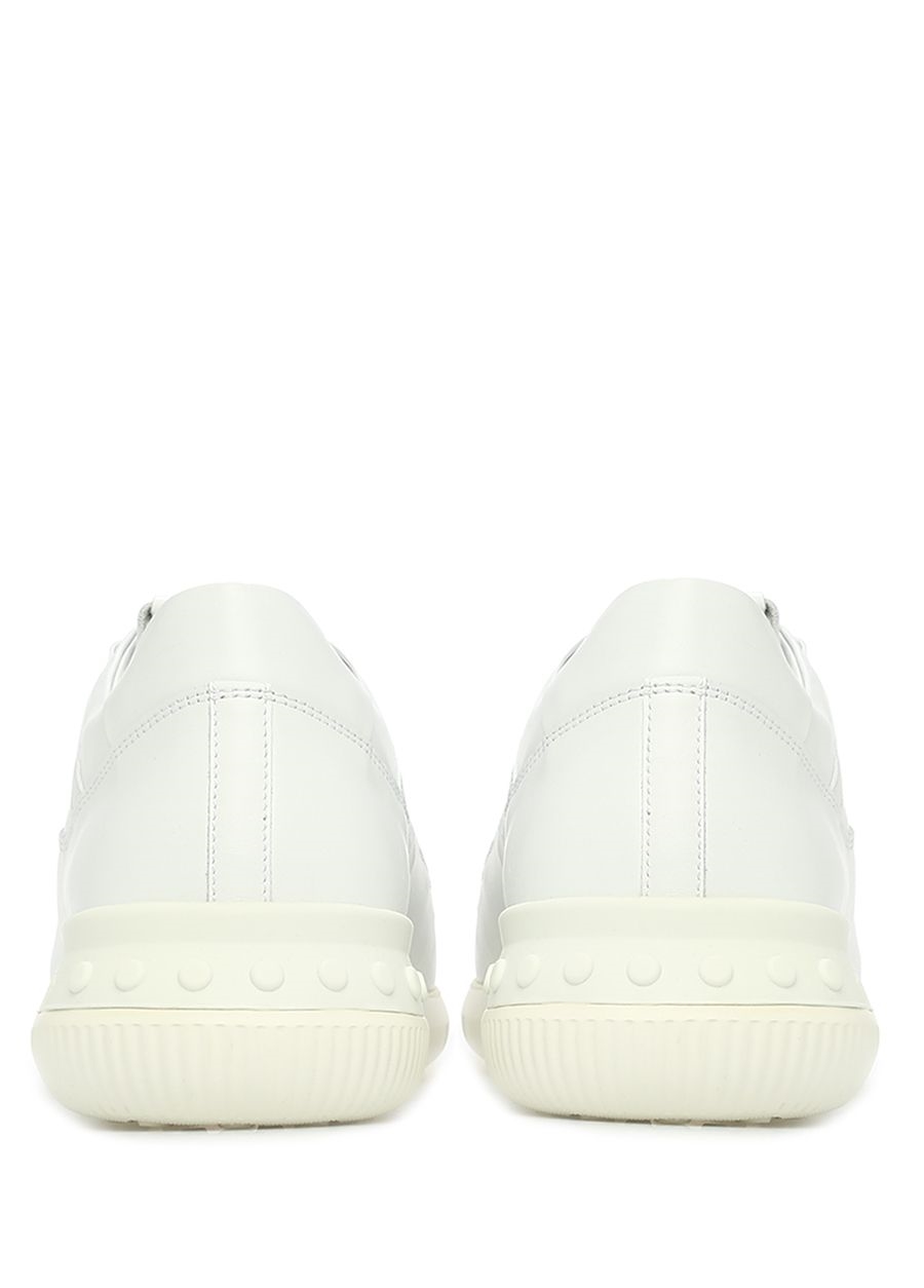 Beymen TOD'S Beyaz Logolu Erkek Deri Sneaker. 4