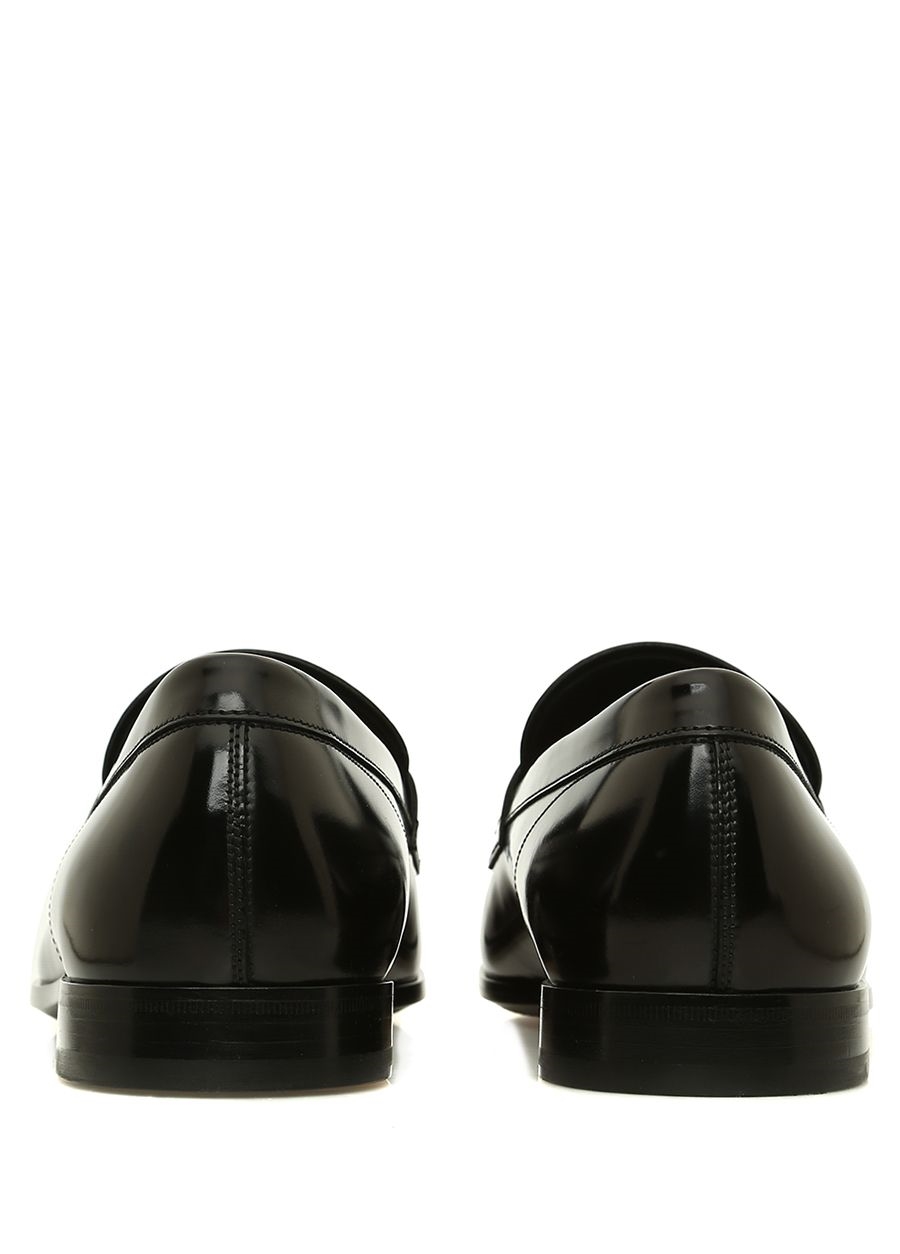 Beymen TOD'S Siyah Bant Detaylı Erkek Rugan Loafer. 4