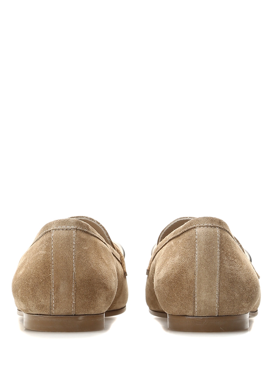 Beymen BLENDER ORIGINATED Vizon Zincir Detaylı Kadın Süet Loafer. 4 Beymen BLENDER ORIGINATED Vizon Zincir Detaylı Kadın Süet Loafer. 4