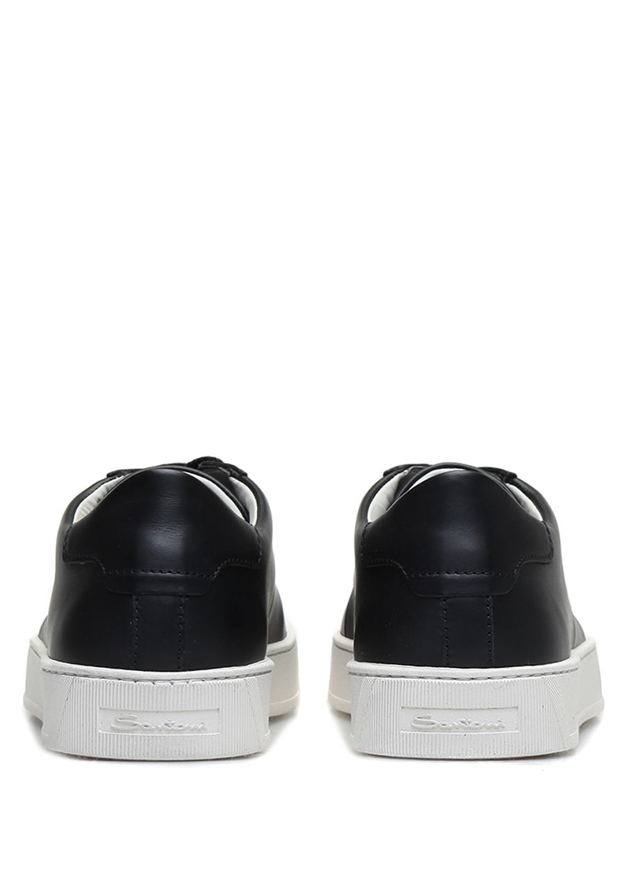 Beymen SANTONI SPORT Siyah Erkek Deri Sneaker. 4