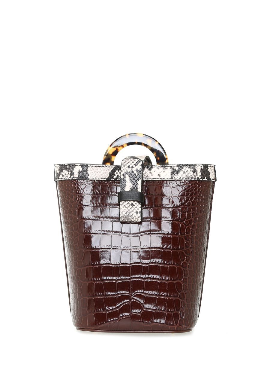 Beymen NICO GIANI Aurora Mini Dokulu Kadın Deri Omuz Çantası. 4