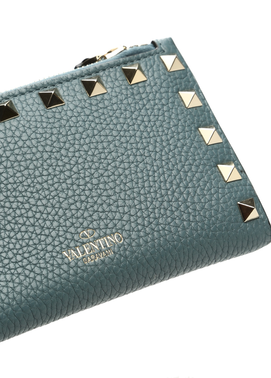Beymen VALENTINO GARAVANI Rockstud Mavi Kadın Deri Cüzdan. 4 Beymen VALENTINO GARAVANI Rockstud Mavi Kadın Deri Cüzdan. 4