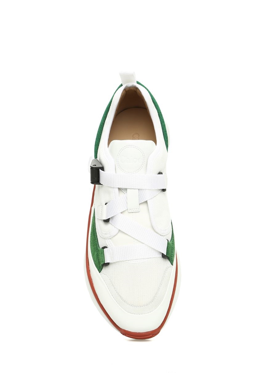Beymen CHLOE Sonnie Beyaz File Dokulu Kadın Sneaker. 5