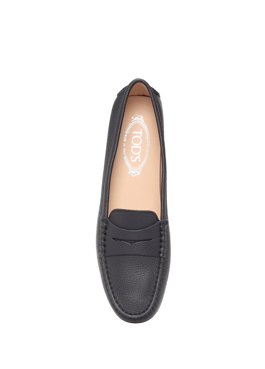Beymen TOD'S Lacivert Bant Detaylı Kadın Deri Loafer. 5