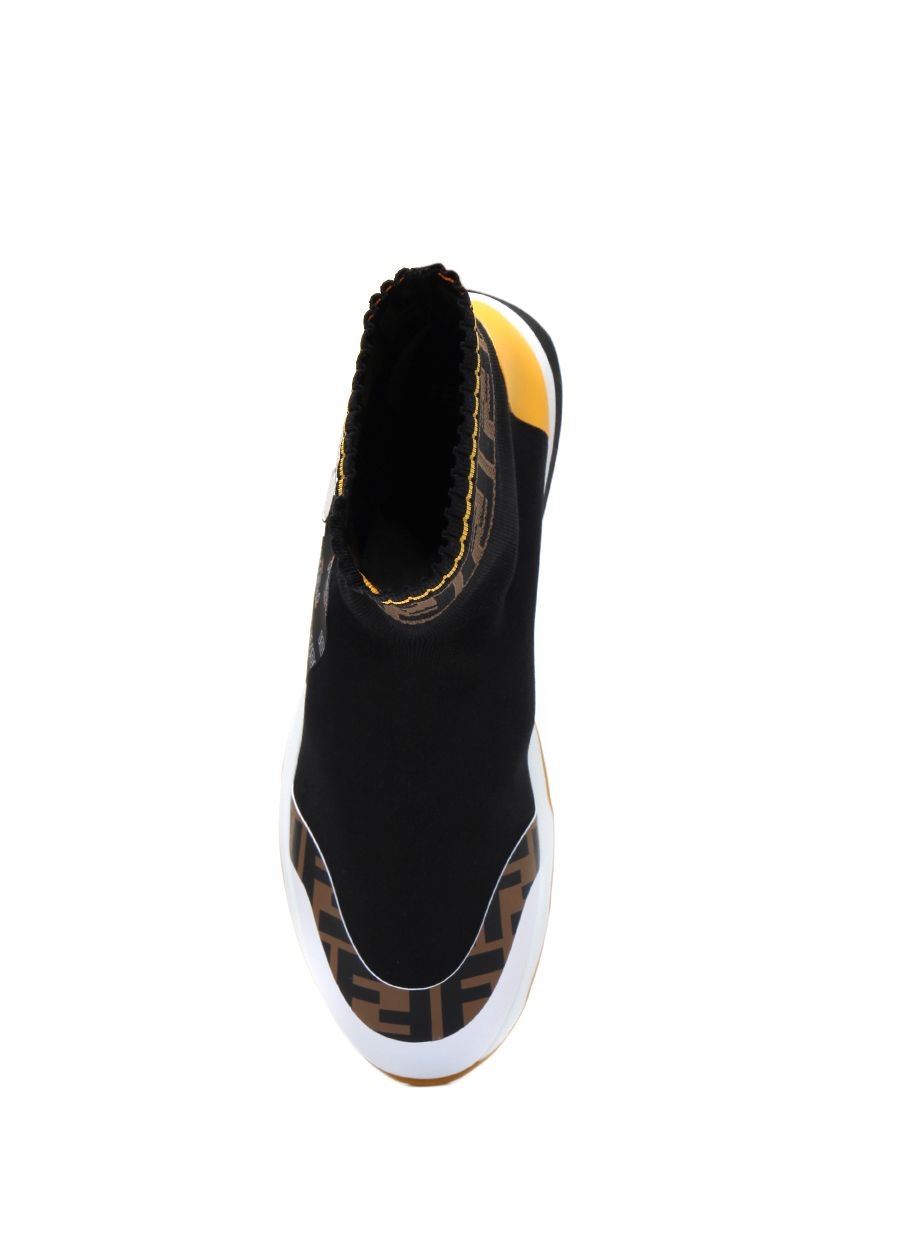 Beymen FENDI Fendi Mania Siyah Sarı Çorap Formlu Kadın Sneaker. 5