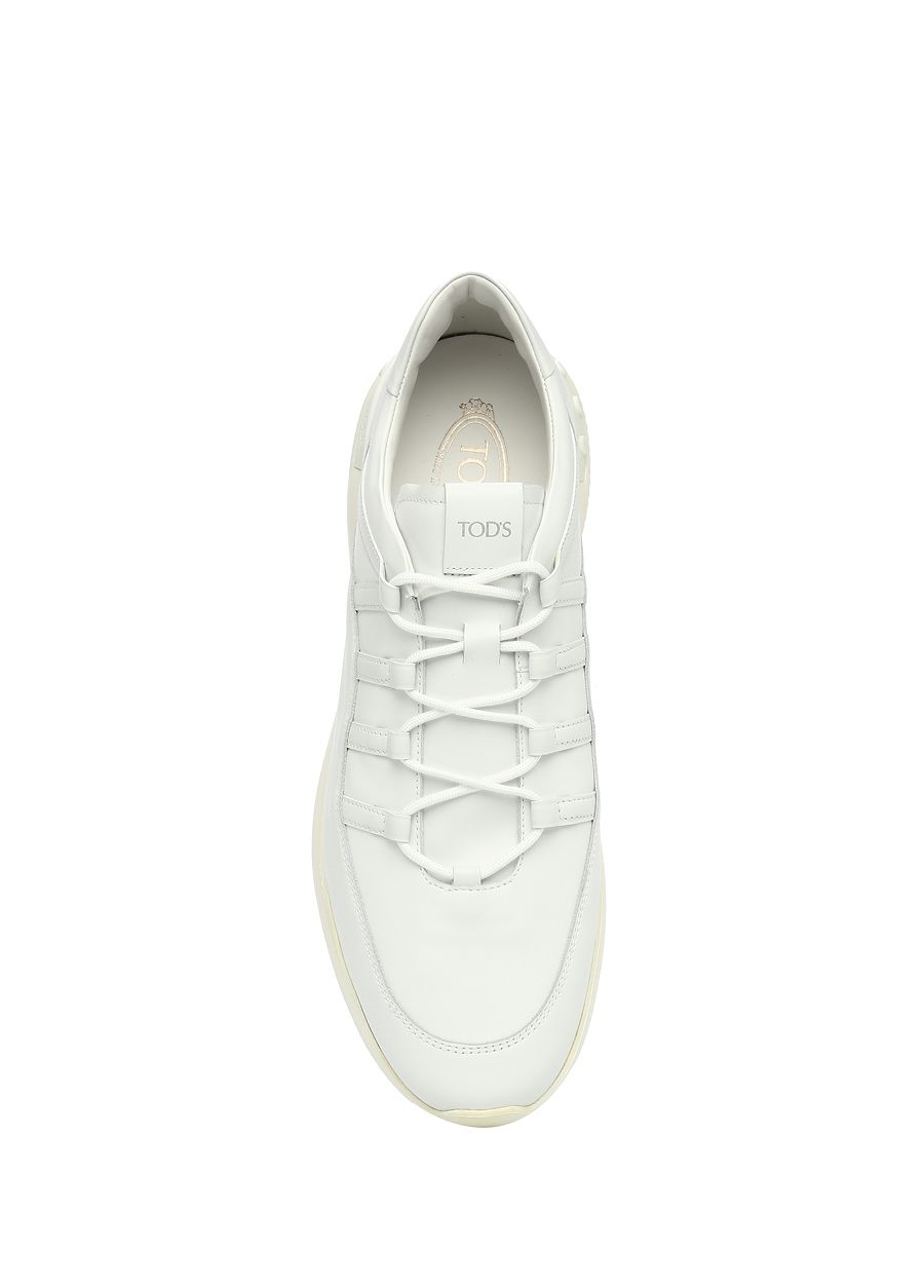 Beymen TOD'S Beyaz Logolu Erkek Deri Sneaker. 5