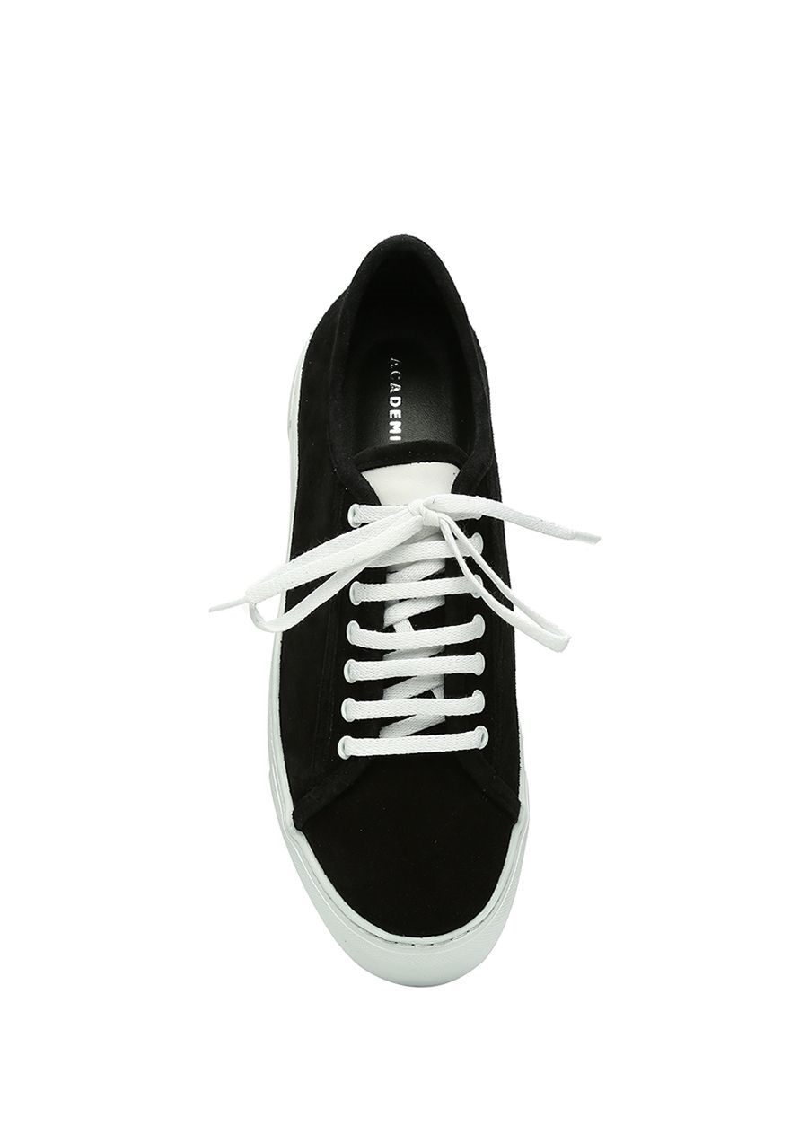 Beymen ACADEMIA Essential Siyah Beyaz Kadın Deri Sneaker. 5