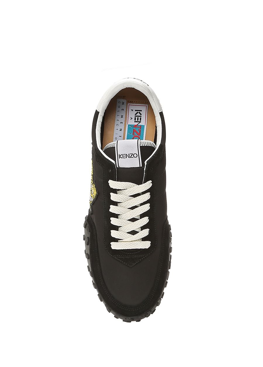 Beymen KENZO Siyah Kaplan Patchli Erkek Deri Sneaker. 5