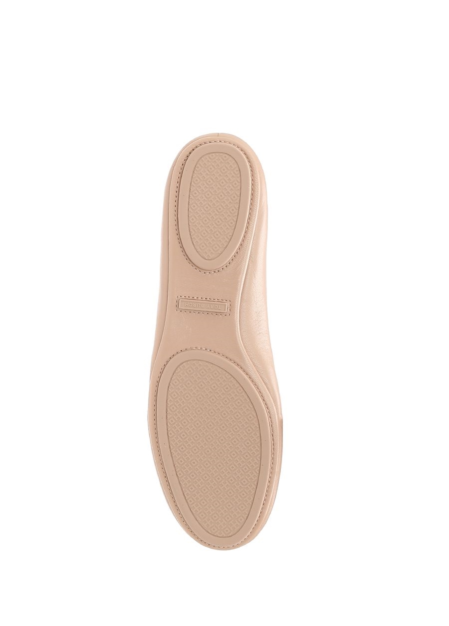 Beymen TORY BURCH Pembe Logolu Kadın Deri Babet. 6