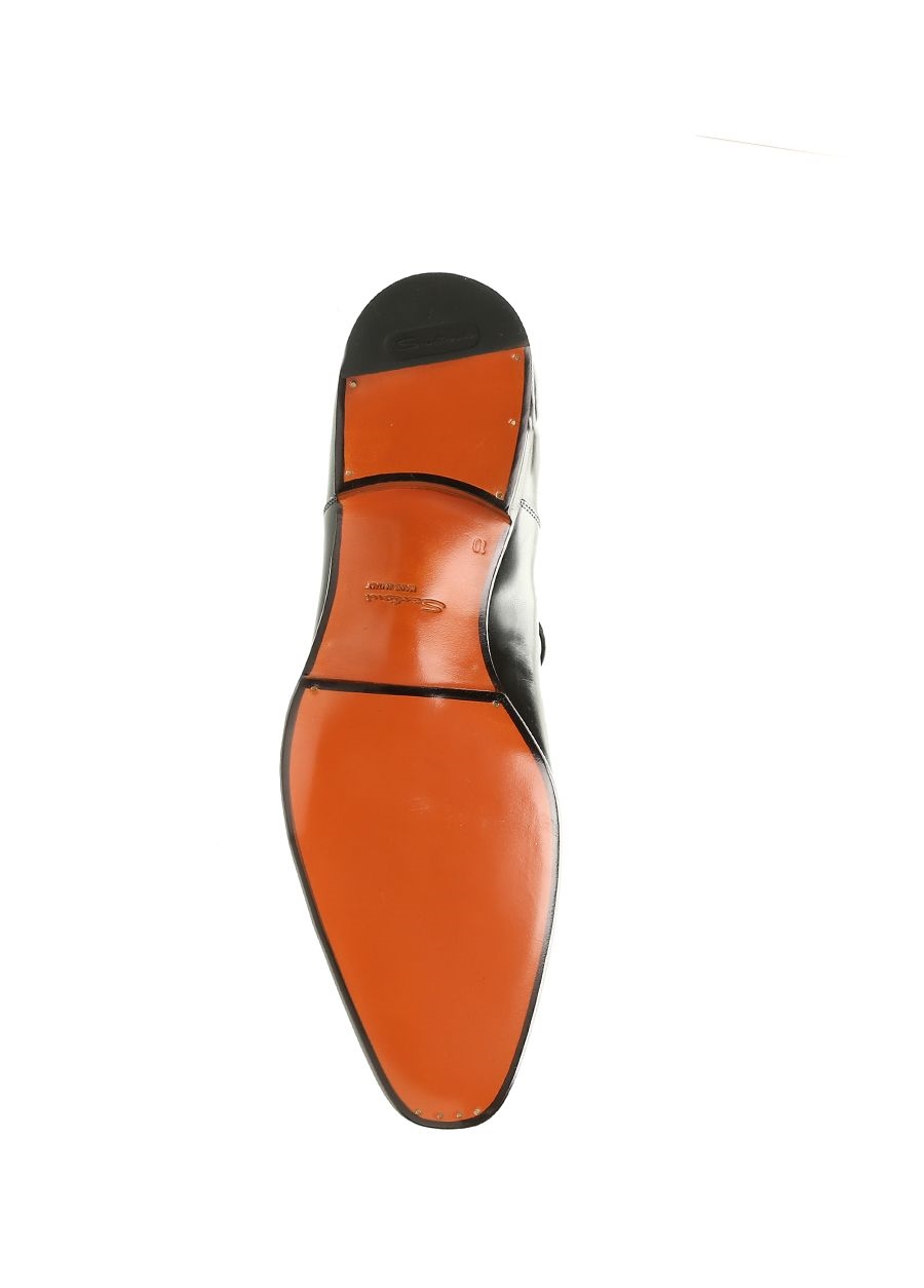 Beymen SANTONI Siyah Bağcıklı Erkek Deri Ayakkabı. 6