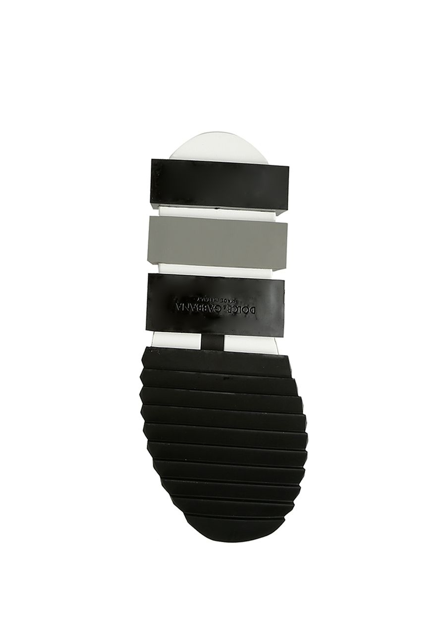 Beymen DOLCE&GABBANA Sorrento Siyah Beyaz File Dokulu Kadın Sneaker. 6