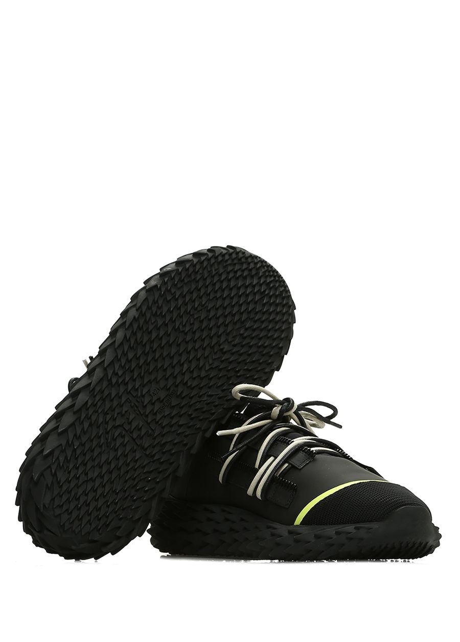 Beymen GIUSEPPE ZANOTTI Urchin Siyah Taban Detaylı Erkek Deri Sneaker. 6