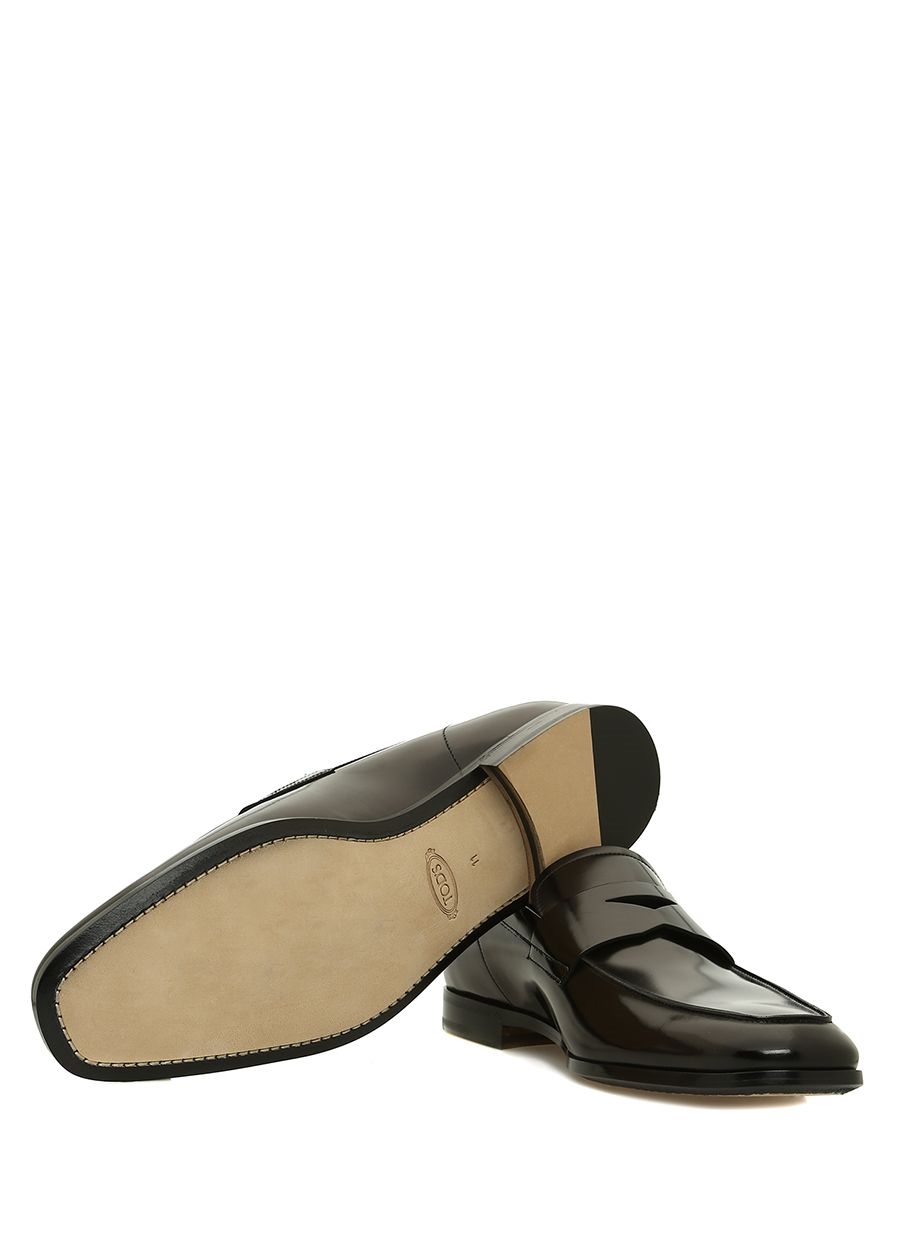 Beymen TOD'S Siyah Bant Detaylı Erkek Rugan Loafer. 6