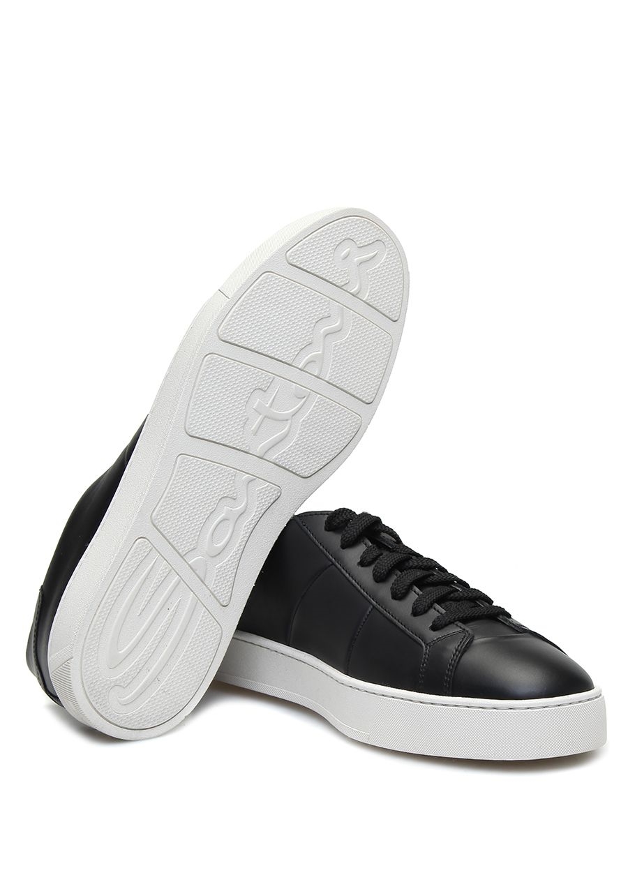 Beymen SANTONI SPORT Siyah Erkek Deri Sneaker. 6
