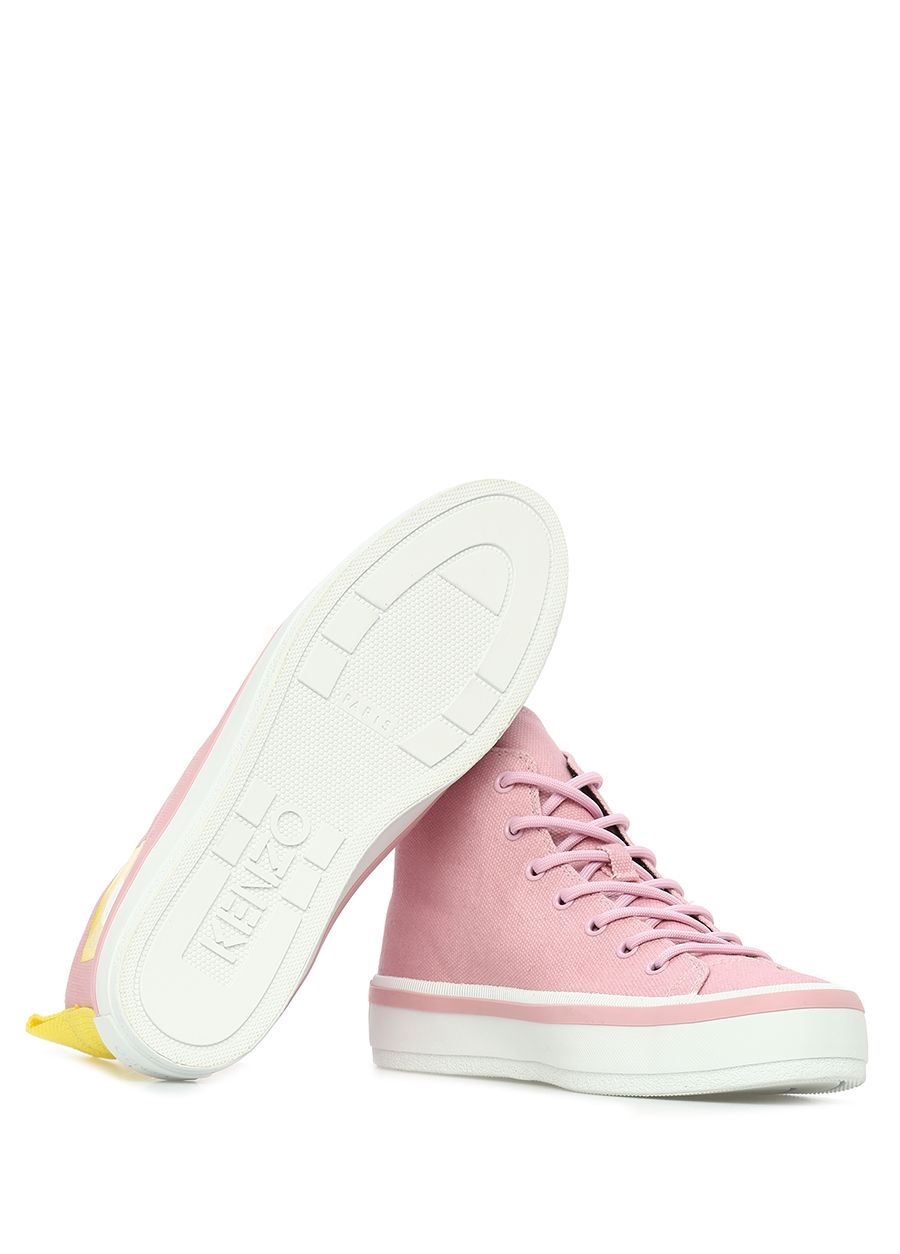 Beymen KENZO Pembe Logolu Kadın Kanvas Sneaker. 6
